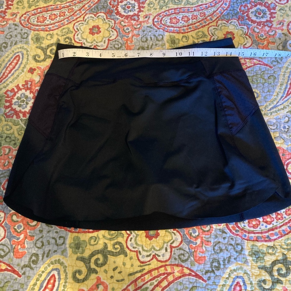 LRD Performance Black Tennis Skirt Skort UV protectin New S
